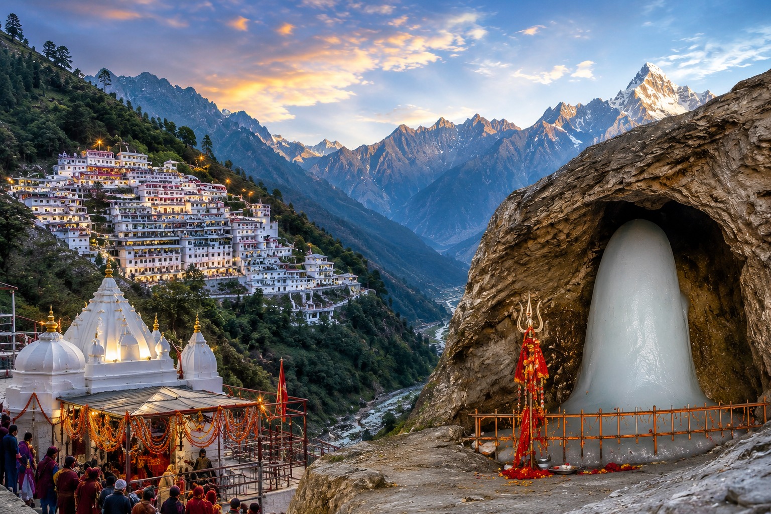 Vaishno Devi & Amarnath Spiritual Journey